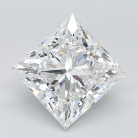 Lab Grown Diamond Lab-grown 3,36Ct D-IF Princess - IGILG768631555 1