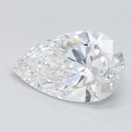 Lab Grown Diamond Lab-grown 2,19Ct D-FL Pear - IGILG768631550 1
