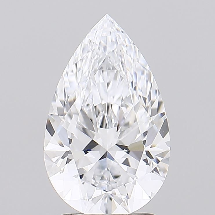 Lab Grown Diamond Lab-grown 2,4Ct D-IF Pear - IGILG698541896 1