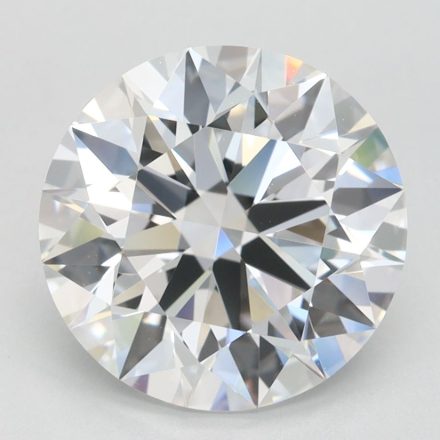 Lab Grown Diamond Lab-grown 3,42Ct D-IF Round - IGILG744513753 1