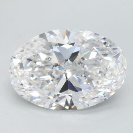 Lab Grown Diamond Lab-grown 3,8Ct D-FL Oval - IGILG784645717 1