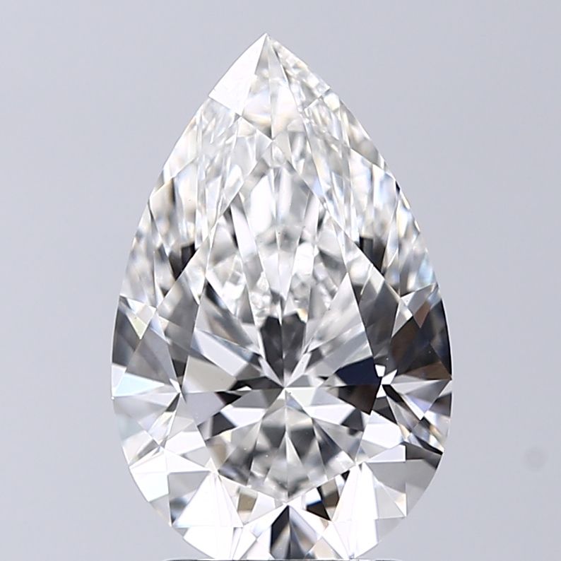 Lab Grown Diamond Lab-grown 2,54Ct F-VS1 Pear - GIA2487050546 1