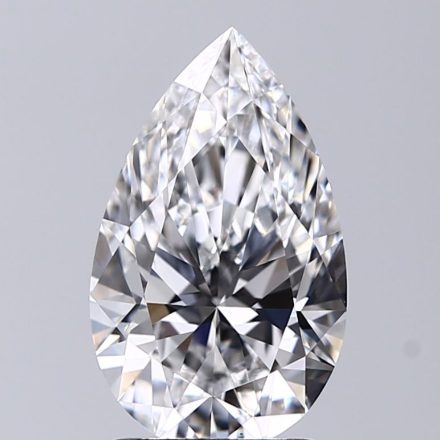 Lab Grown Diamond Lab-grown 2Ct D-VS1 Pear - GIA1489195934 1