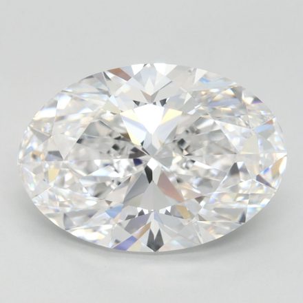 Lab Grown Diamond Lab-grown 3,47Ct D-IF Oval - IGILG768632245 1