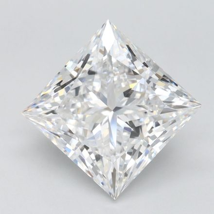 Lab Grown Diamond Lab-grown 2,71Ct D-IF Princess - IGILG768632614 1