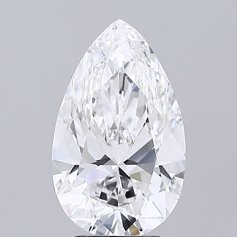 Lab Grown Diamond Lab-grown 3,93Ct D-VS1 Pear - IGILG792631316 1