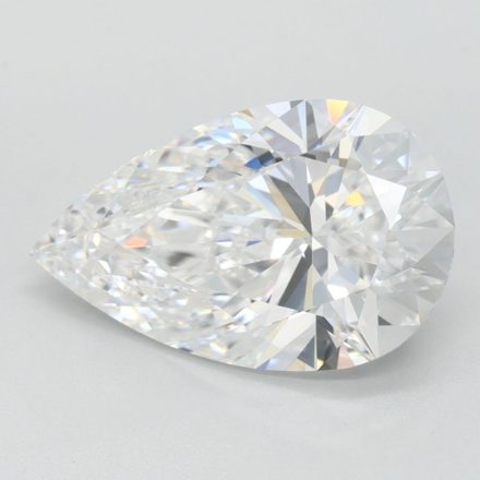 Lab Grown Diamond Lab-grown 2,91Ct D-IF Pear - IGILG754593998 1