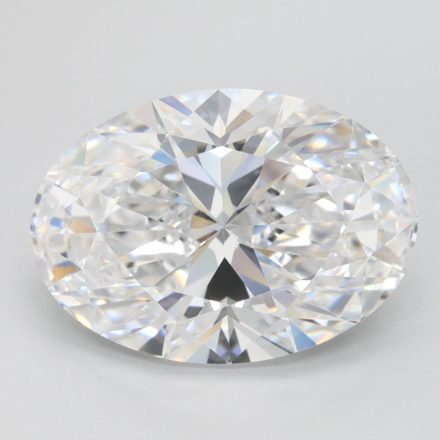 Lab Grown Diamond Lab-grown 4,04Ct D-FL Oval - IGILG780662240 1