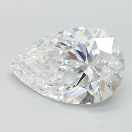 Lab Grown Diamond Lab-grown 3,26Ct D-FL Pear - IGILG780662269 1