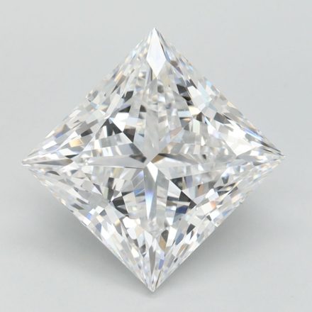 Lab Grown Diamond Lab-grown 3,15Ct D-FL Princess - IGILG780662276 1