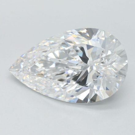 Lab Grown Diamond Lab-grown 3,13Ct D-FL Pear - IGILG780662267 1