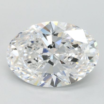 Lab Grown Diamond Lab-grown 3,73Ct D-FL Oval - IGILG780662227 1
