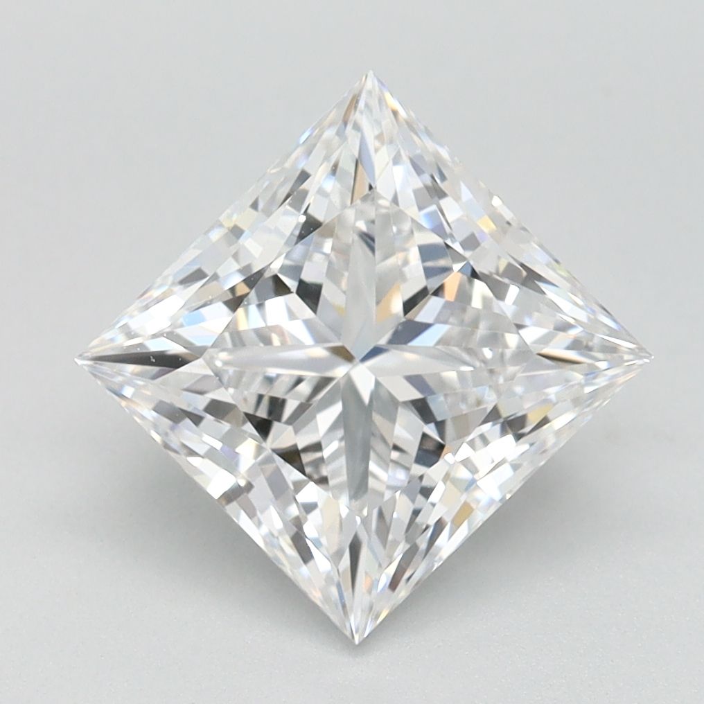 Lab Grown Diamond Lab-grown 2,1Ct D-FL Princess - IGILG784642578 1