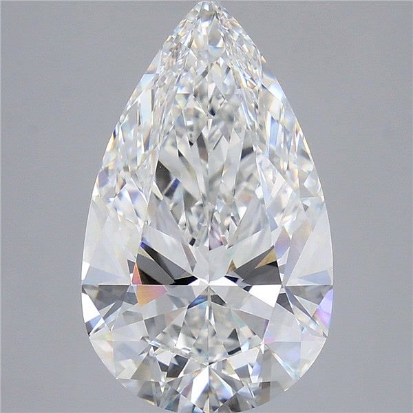 Lab Grown Diamond Lab-grown 6,53Ct D-VVS1 Pear - IGILG764646042