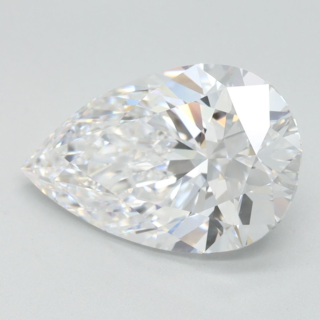 Lab Grown Diamond Lab-grown 2,73Ct D-FL Pear - IGILG800684714