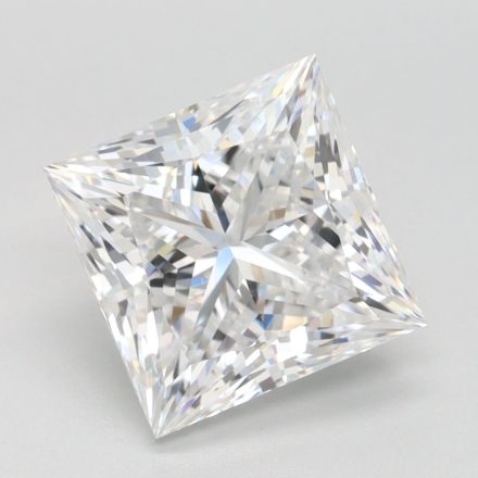 Lab Grown Diamond Lab-grown 3,14Ct D-IF Princess - IGILG744513950 1