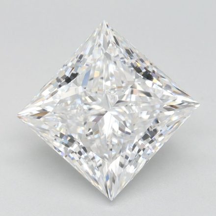 Lab Grown Diamond Lab-grown 2,74Ct D-FL Princess - IGILG800677715 1