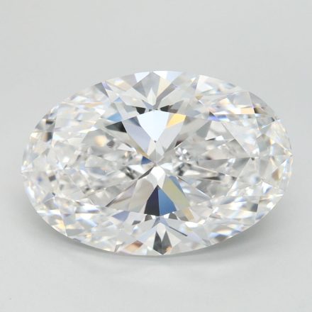 Lab Grown Diamond Lab-grown 3,87Ct D-FL Oval - IGILG784645299 1