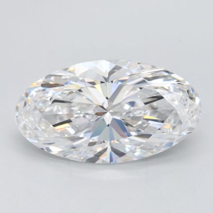 Lab Grown Diamond Lab-grown 3,1Ct D-FL Oval - IGILG784645277 1