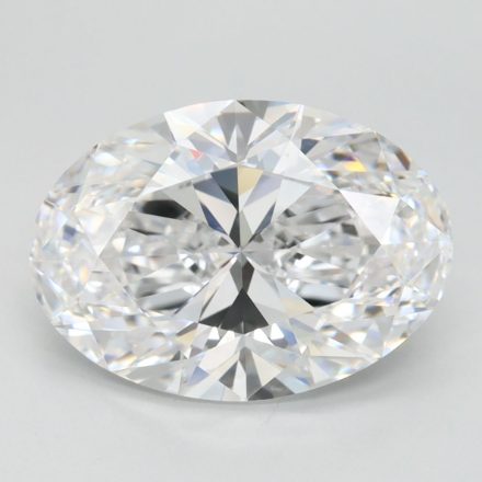 Lab Grown Diamond Lab-grown 3,61Ct D-FL Oval - IGILG784645086 1