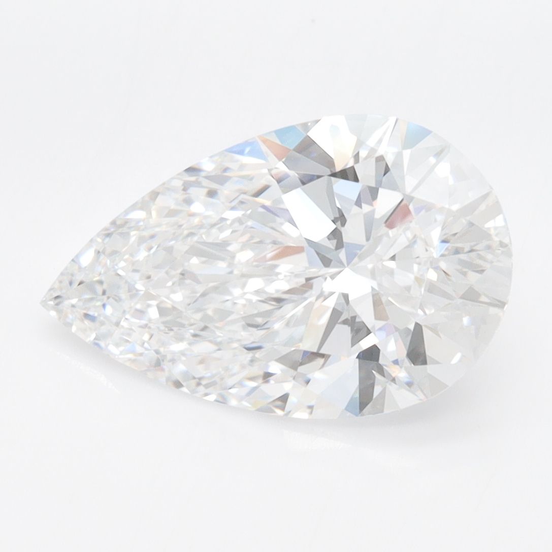 Lab Grown Diamond Lab-grown 3,07Ct D-IF Pear - IGILG704585417 1