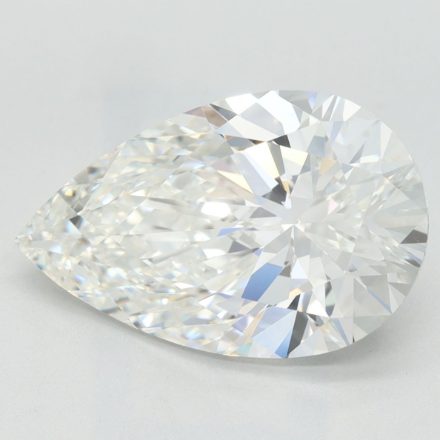 Lab Grown Diamond Lab-grown 3,66Ct F-IF Pear - IGILG618430816 1