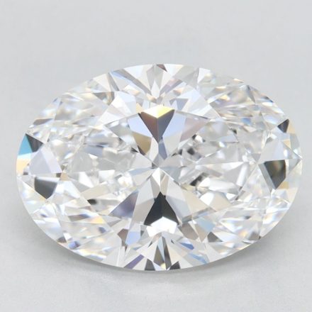 Lab Grown Diamond Lab-grown 3,14Ct D-VVS1 Oval - GIA2506587450 1