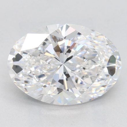 Lab Grown Diamond Lab-grown 3,04Ct D-VVS1 Oval - GIA7501587336 1