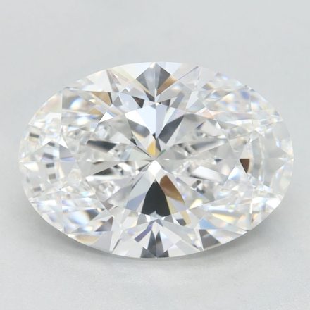 Lab Grown Diamond Lab-grown 3,13Ct D-VVS1 Oval - GIA2506587457 1