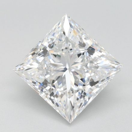 Lab Grown Diamond Lab-grown 2,8Ct D-FL Princess - IGILG800677716 1