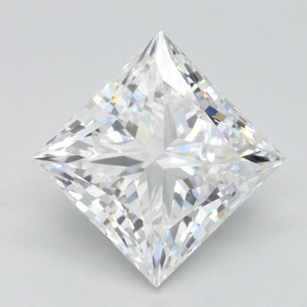 Lab Grown Diamond Lab-grown 3,07Ct D-FL Princess - IGILG800677475 1