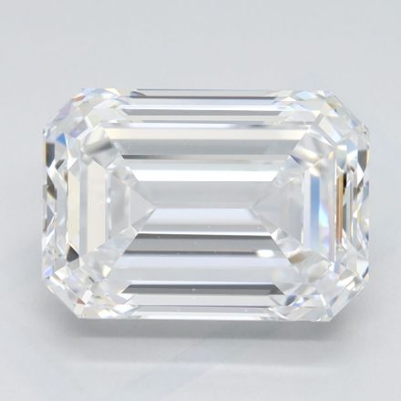 Lab Grown Diamond Lab-grown 3,64Ct D-IF Emerald - IGILG724532619 1