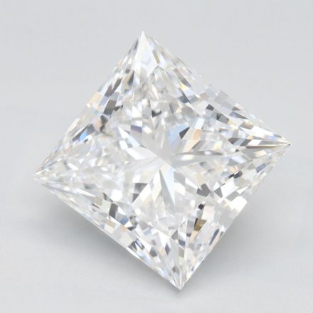 Lab Grown Diamond Lab-grown 3,23Ct D-IF Princess - IGILG712530771 1