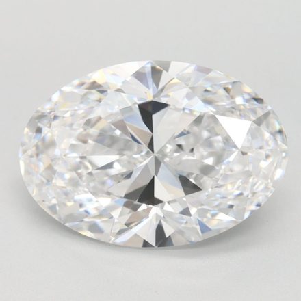 Lab Grown Diamond Lab-grown 3,15Ct D-IF Oval - IGILG747508518 1