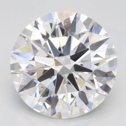 Lab Grown Diamond Lab-grown 3,26Ct D-IF Round - IGILG712530484 1