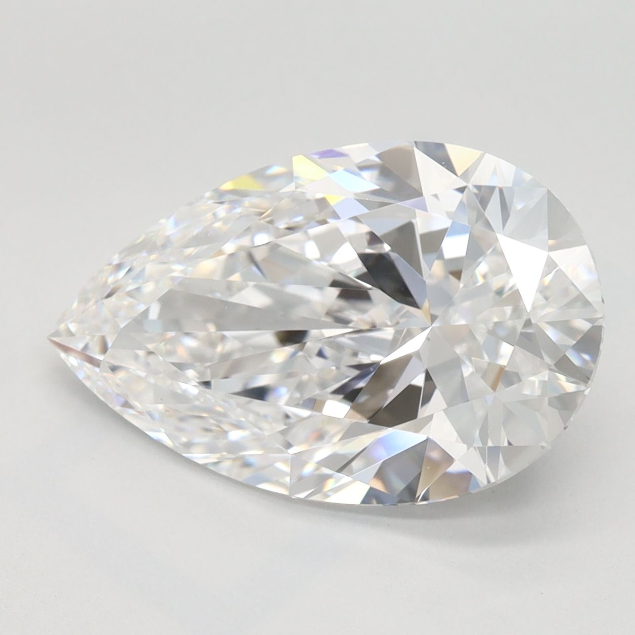 Lab Grown Diamond Lab-grown 3,6Ct D-IF Pear - IGILG712530651 1