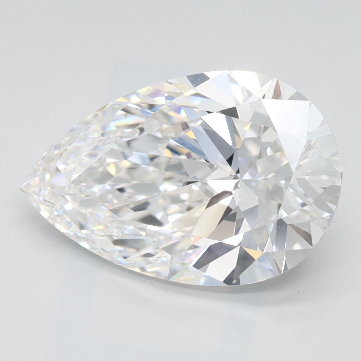 Lab Grown Diamond Lab-grown 3,15Ct D-IF Pear - IGILG712530650 1
