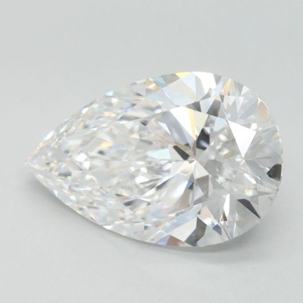 Lab Grown Diamond Lab-grown 3,07Ct D-FL Pear - IGILG784646978 1