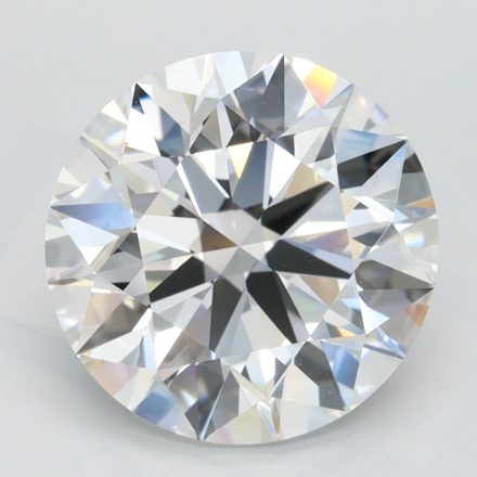 Lab Grown Diamond Lab-grown 4,01Ct D-VVS1 Round - GIA6535077807 1