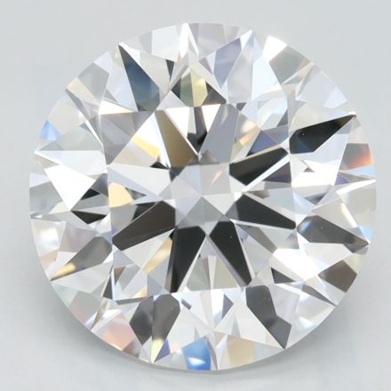 Lab Grown Diamond Lab-grown 3,7Ct D-VVS1 Round - GIA7538077585 1