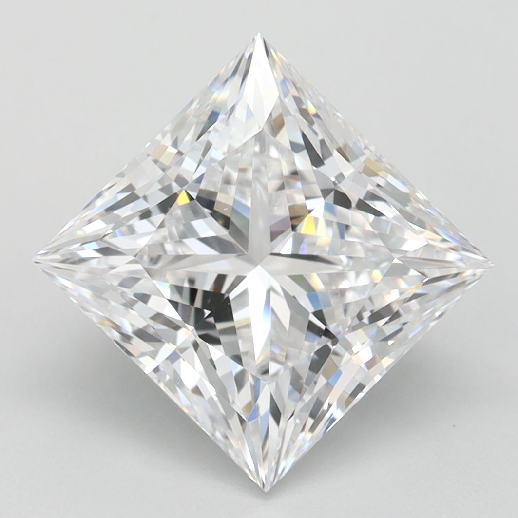Lab Grown Diamond Lab-grown 3,03Ct D-IF Princess - IGILG754594136 1