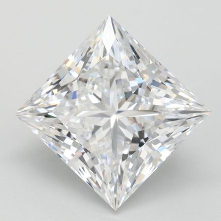 Lab Grown Diamond Lab-grown 3,36Ct D-IF Princess - IGILG754594139 1