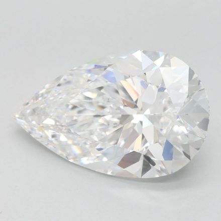 Lab Grown Diamond Lab-grown 3,25Ct D-FL Pear - IGILG768631799 1