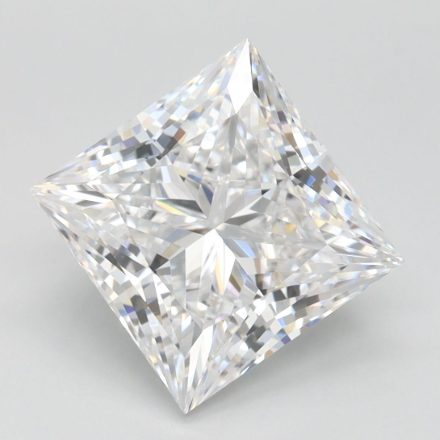 Lab Grown Diamond Lab-grown 3,08Ct D-FL Princess - IGILG768632805 1