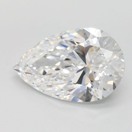 Lab Grown Diamond Lab-grown 3,12Ct D-FL Pear - IGILG780662266 1