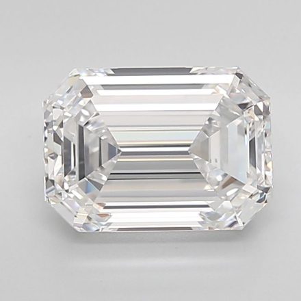 Lab Grown Diamond Lab-grown 3,92Ct D-VVS1 Emerald - IGILG637453298 1
