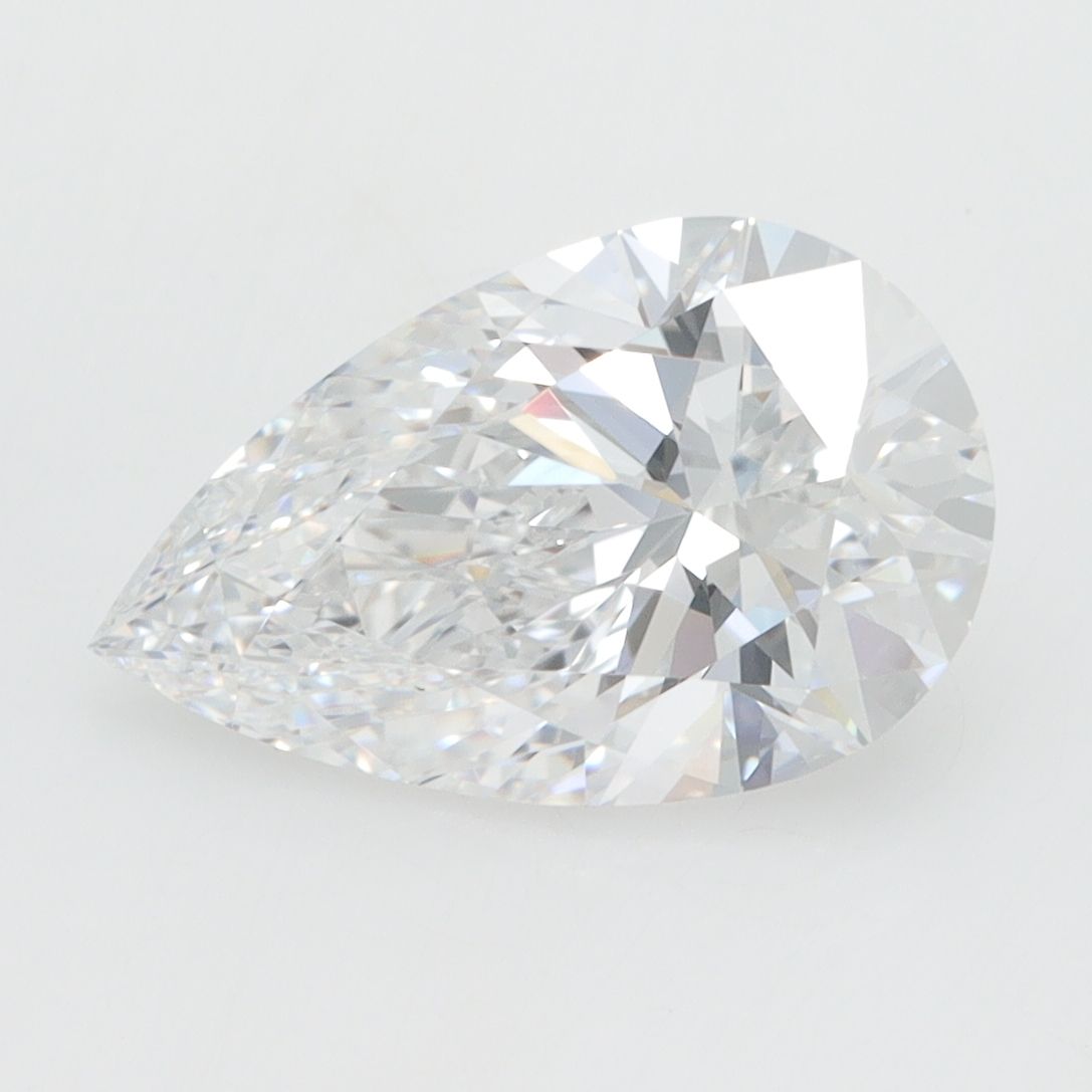 Lab Grown Diamond Lab-grown 2,1Ct D-VVS1 Pear - GIA1499829844 1