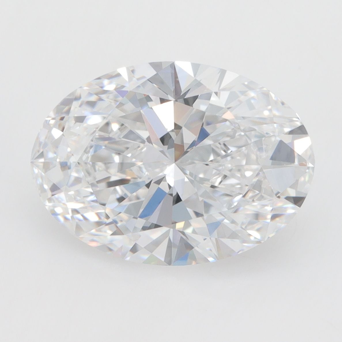 Lab Grown Diamond Lab-grown 3,07Ct D-VVS1 Oval - GIA1498830040 1