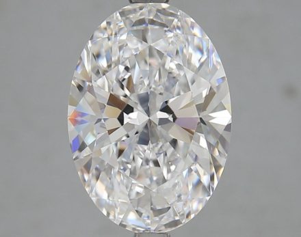 Lab Grown Diamond Lab-grown 4,09Ct D-VVS1 Oval - IGILG773639027 1