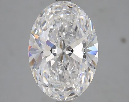 Lab Grown Diamond Lab-grown 4,01Ct D-IF Oval - IGILG677543700 1